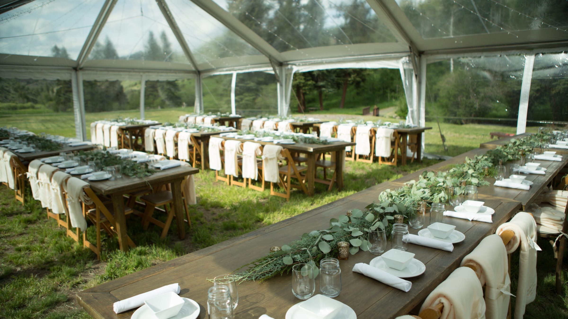 a close up of a picnic table